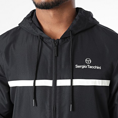 Sergio Tacchini - Ensemble De Survetement Prannie Abita 40846 40814 Noir Beige