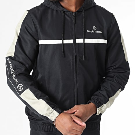 Sergio Tacchini - Ensemble De Survetement Prannie Abita 40846 40814 Noir Beige