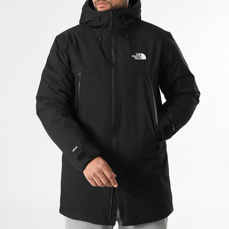 The North Face - Parka Relaxed Fit Moutain Range Down A88WE Negro