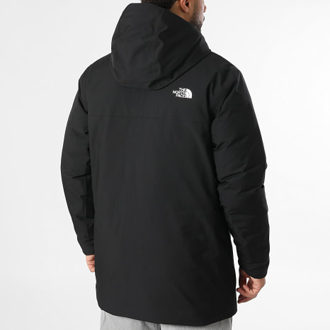 The North Face - Parka Relaxed Fit Moutain Range Down A88WE Negro