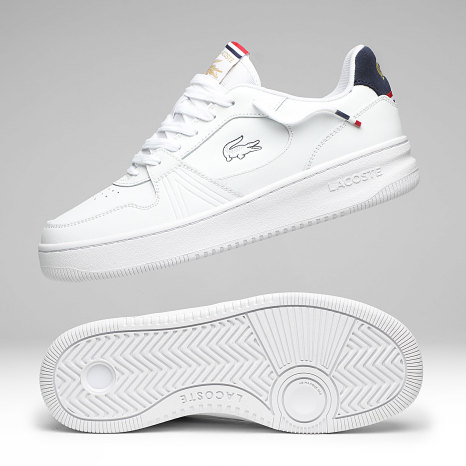 Lacoste - Sneaker L001 Set 225 Weiß Navy Rot Exklusiv Ryses