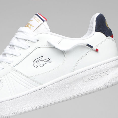 Lacoste - Sneaker L001 Set 225 Weiß Navy Rot Exklusiv Ryses