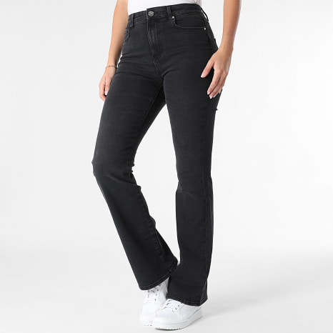Only - Vaquero Flare Mujer Inez Negro Only - Vaquero Flare Mujer Inez Negro