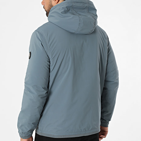 Teddy Smith - Chaqueta con Capucha Zippée Hector 12017895D Gris