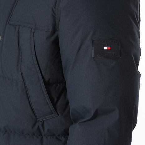 Tommy Hilfiger - Parka con capucha Rockie Utility 6593 azul marino Tommy Hilfiger - Parka con capucha Rockie Utility 6593 azul marino