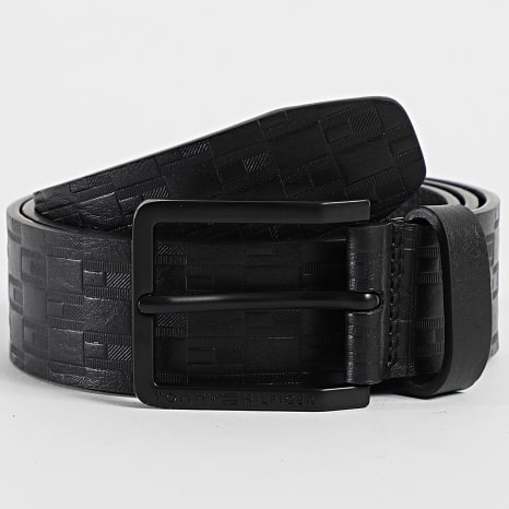 Tommy Hilfiger - Cinturón Flag Monogram Oliver 4078 Negro