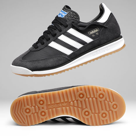 Adidas Originals - Baskets SL 72 RS JI1282 Core Black Footwear White Blue