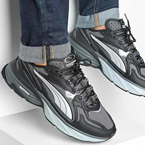 Puma - Baskets Fade Nitro LS 406203 Puma Black Gray Puma Silver
