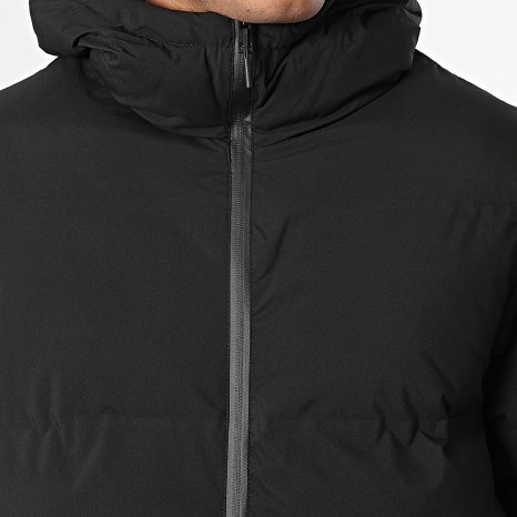 Jack And Jones - Plumífero con capucha Kaito Negro