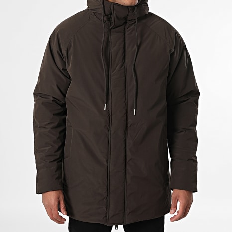 Jack And Jones - Parka con capucha Wood Marrón