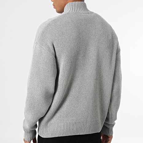 Only And Sons - Chaleco con Cremallera Blake Gris Jaspeado