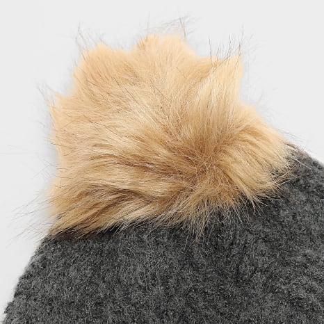 Only - Gorro Mujer Kate Life Gris Antracita