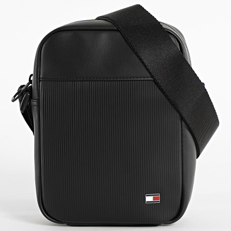 Tommy Hilfiger - Sacoche Flag Mini Reporter 4015 Noir