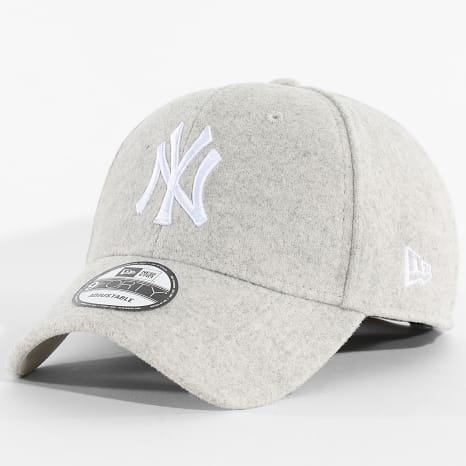 New Era - Gorra 9Forty Melton Wool NY 60758974 Beige Jaspeado