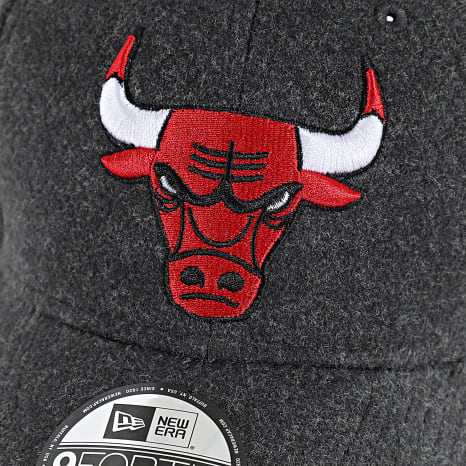 New Era - Gorra Melton Wool 9Forty Chicago Bulls 60758968 Gris Carbón Jaspeado New Era - Gorra Melton Wool 9Forty Chicago Bulls 60758968 Gris Carbón Jaspeado