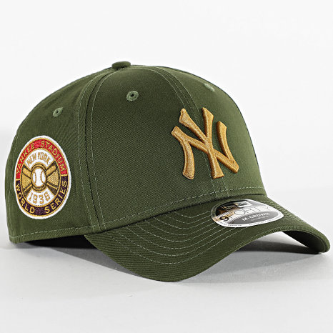 New Era - Patch 9Forty M-Crown NY Yankees Cap 60758998 Khaki Green