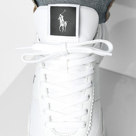 Polo Ralph Lauren - Baskets Train 89 White Black Exclusivité LaBoutiqueOfficielle