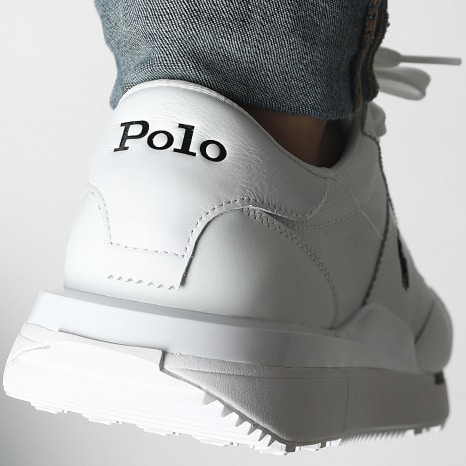 Polo Ralph Lauren - Baskets Train 89 White Black Exclusivité LaBoutiqueOfficielle