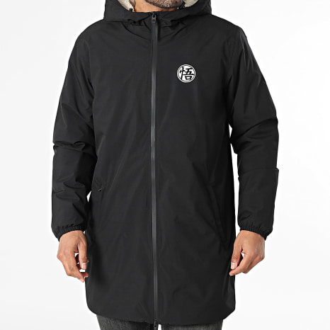 Dragon Ball Z - Parka Sherpa Capucha Patch Goku Negro