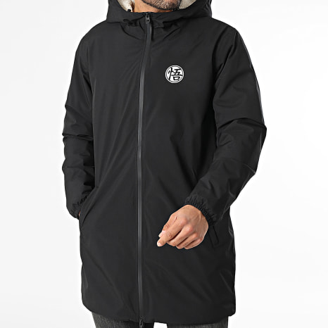 Dragon Ball Z - Parka Sherpa Capucha Patch Goku Negro