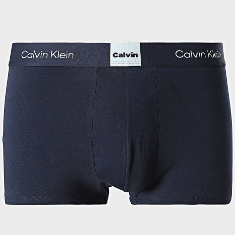 Calvin Klein - Pack de 3 bóxer 4476 Verde Claro Azul Marino Azul Claro