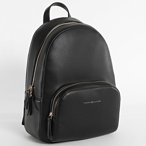 Tommy Hilfiger - Mochila Logo 8118 Negro Dorado