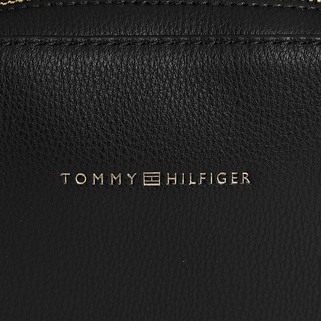 Tommy Hilfiger - Mochila Logo 8118 Negro Dorado