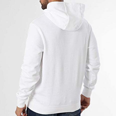 Tommy Hilfiger - Sweat Capuche Brand Love Small Hilfiger 1429 Blanc