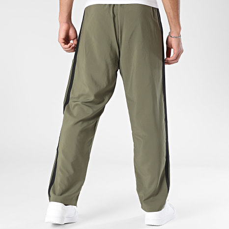 Adidas Performance - Pantalón Jogging A Bandes Stanford 3 Stripes JE6401 Verde Caqui Negro