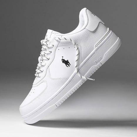 Polo Ralph Lauren - Zapatillas Masters Court Blanco Negro x SUPERLACED