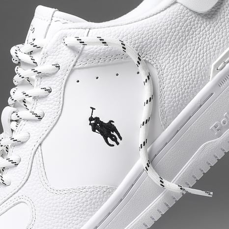 Polo Ralph Lauren - Zapatillas Masters Court Blanco Negro x SUPERLACED
