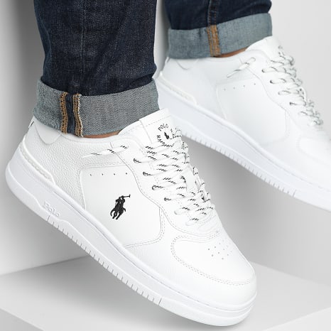 Polo Ralph Lauren - Zapatillas Masters Court Blanco Negro x SUPERLACED