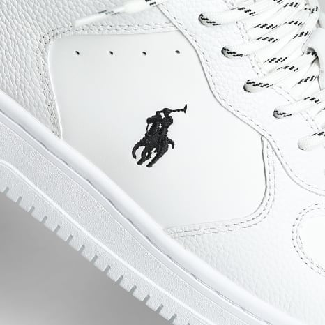 Polo Ralph Lauren - Zapatillas Masters Court Blanco Negro x SUPERLACED