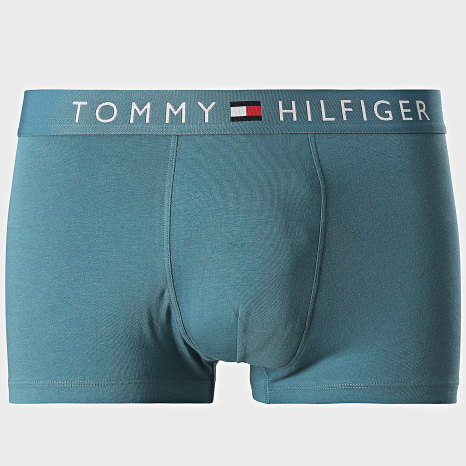 Tommy Hilfiger - Lot De 3 Boxers 3521 Bleu Marine Bleu Roi Bleu Gris