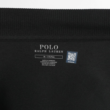 Polo Ralph Lauren - Veste Zippée Original Player Noir