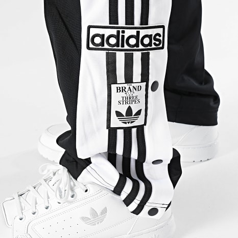 Adidas Originals - Pantalon Jogging A Bandes Adibreak TP KD2932 Noir Blanc