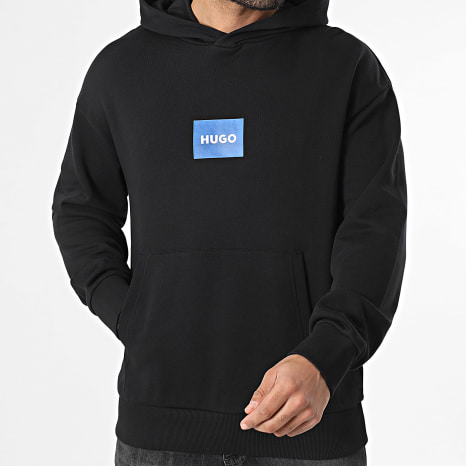 Hugo Azul - Sudadera con Capucha Nayohood 50556613 Negro