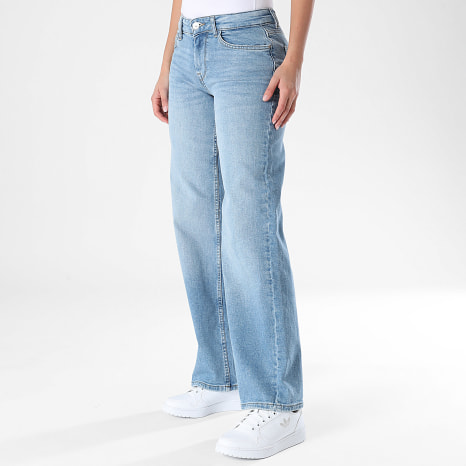 Only - Vaquero Regular Mujer Judy Denim Azul