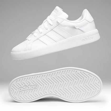 Adidas Performance - Zapatillas Mujer Grand Court 3.0 J JP9110 Blanco Calzado