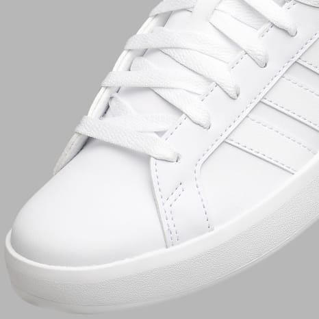 Adidas Performance - Zapatillas Mujer Grand Court 3.0 J JP9110 Blanco Calzado