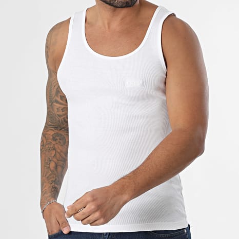 BOSS - Lot De 3 Débardeurs 50542132 Noir Blanc Bleu Marine