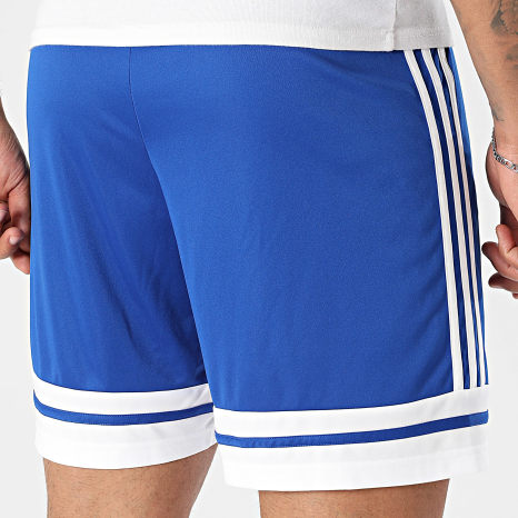 Adidas Sportswear - Short Jogging Squa 25 JH3405 Bleu Roi Blanc