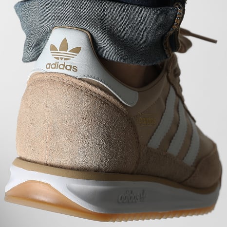 Adidas Originals - Zapatillas SL 72 RS JQ9557 Beige Mágico Calzado Blanco Azul Pájaro