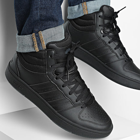 Adidas Performance - Zapatillas altas Hoops Mid Classic KI1086 Core Negro Carbón