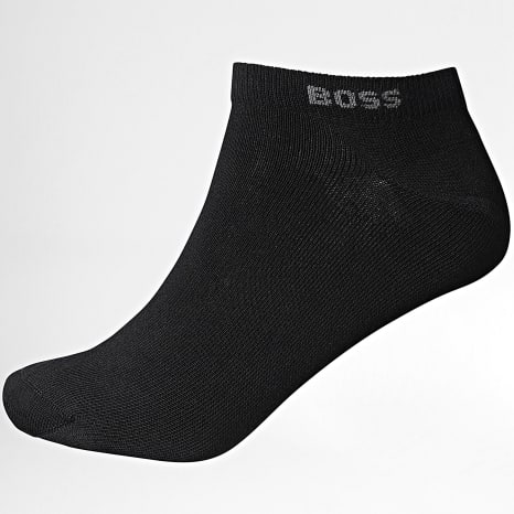 BOSS - Pack de 3 Pares de Calcetines Logo 50543482 Negro Gris