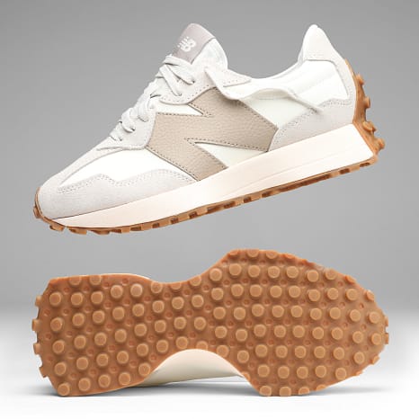 New Balance - Sneakers 327 U327LZ White Beige - Ryses