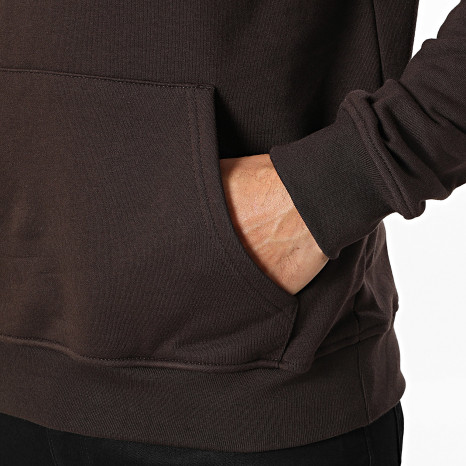 Adidas Originals - Sudadera Capucha Essential KE1144 Marrón Oscuro