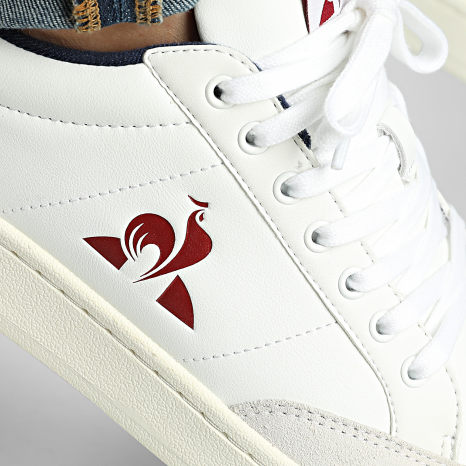 Le Coq Sportif - Zapatillas Courtnet 2520627 Blanco Óptico Azul Vestido