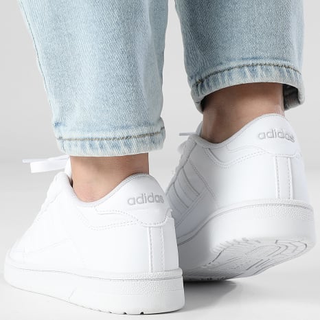 Adidas Performance - Zapatillas Mujer Basketball 3 Stripes Blanco Blanco