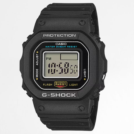 G-Shock - Anel Relógio G-Shock DWN-5600-1ER Preto